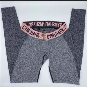 Gymshark Grey Pink Flex Athletic Leggings Women’s